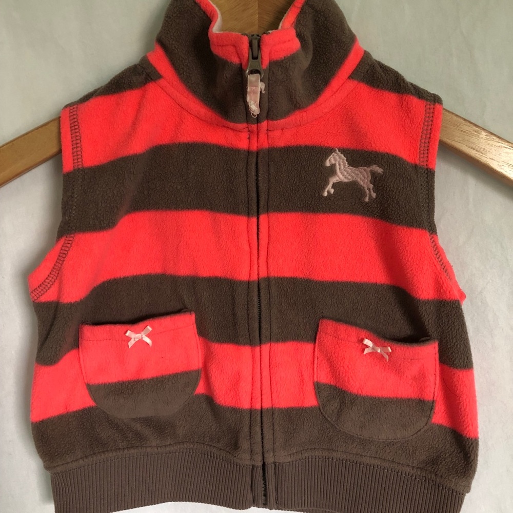 Carter’s Girl’s (24mo) Fleece Vest